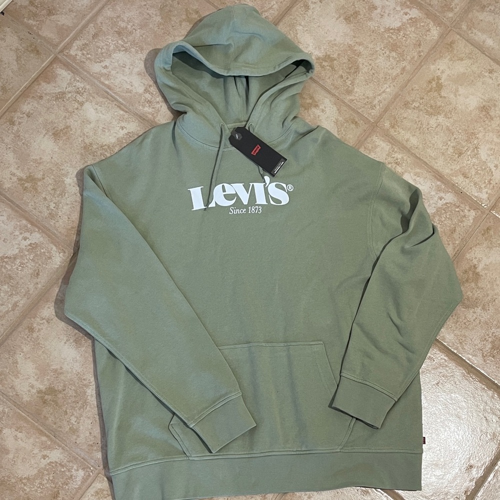 Levi's Sage Green Hoodie